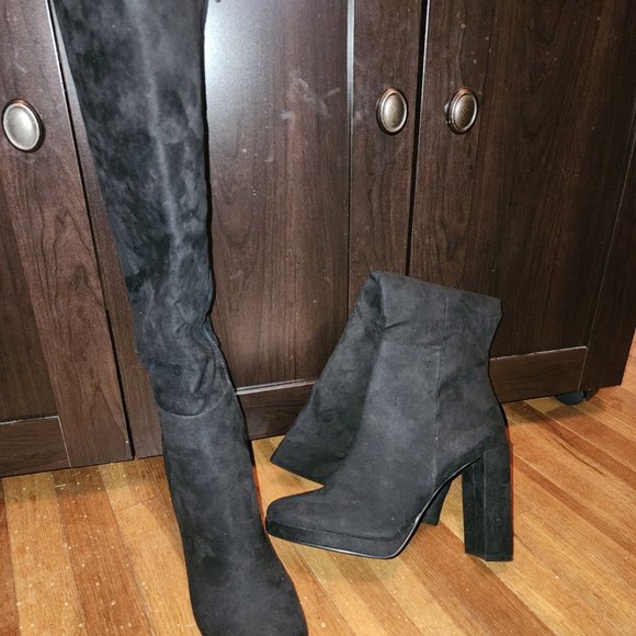 Platform Heeled Boot - Picture 6 of 8